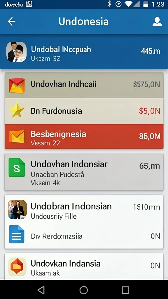5rt - Tampilan antarmuka yang user-friendly dan intuitif.