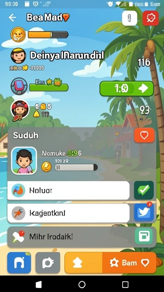 adi99 - Karakter-karakter unik yang bisa dimainkan.