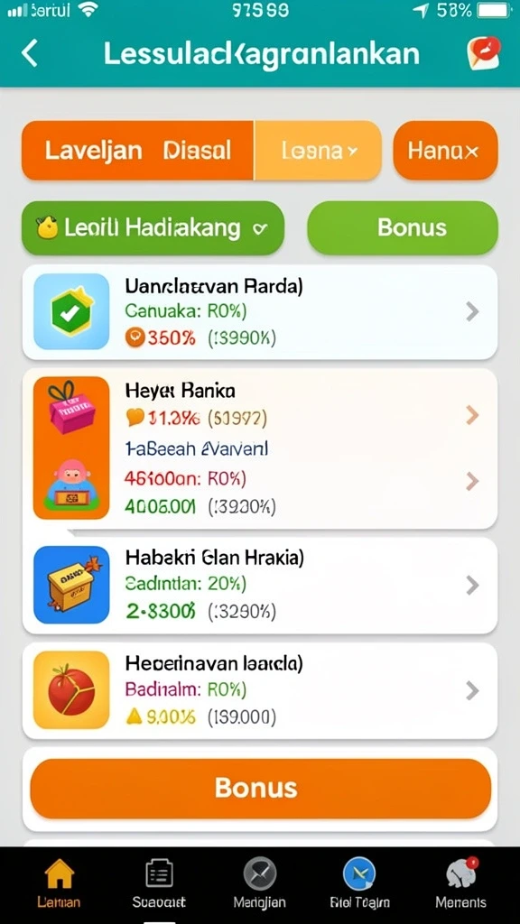 nanastoto - Tampilan antarmuka NANASTOTO yang ramah dan menarik.