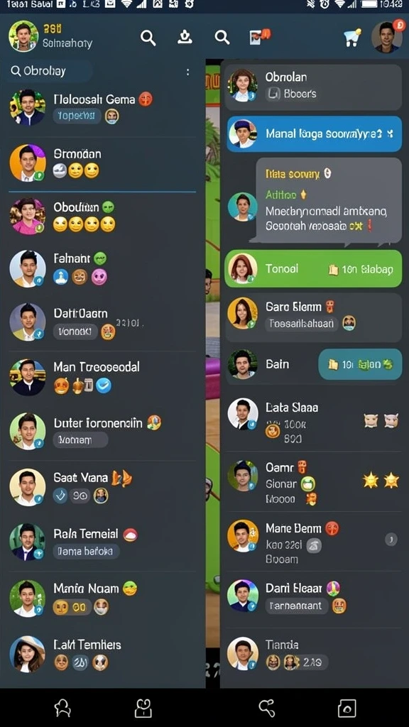 topanhoki - Tampilan antarmuka yang sederhana dan user-friendly.